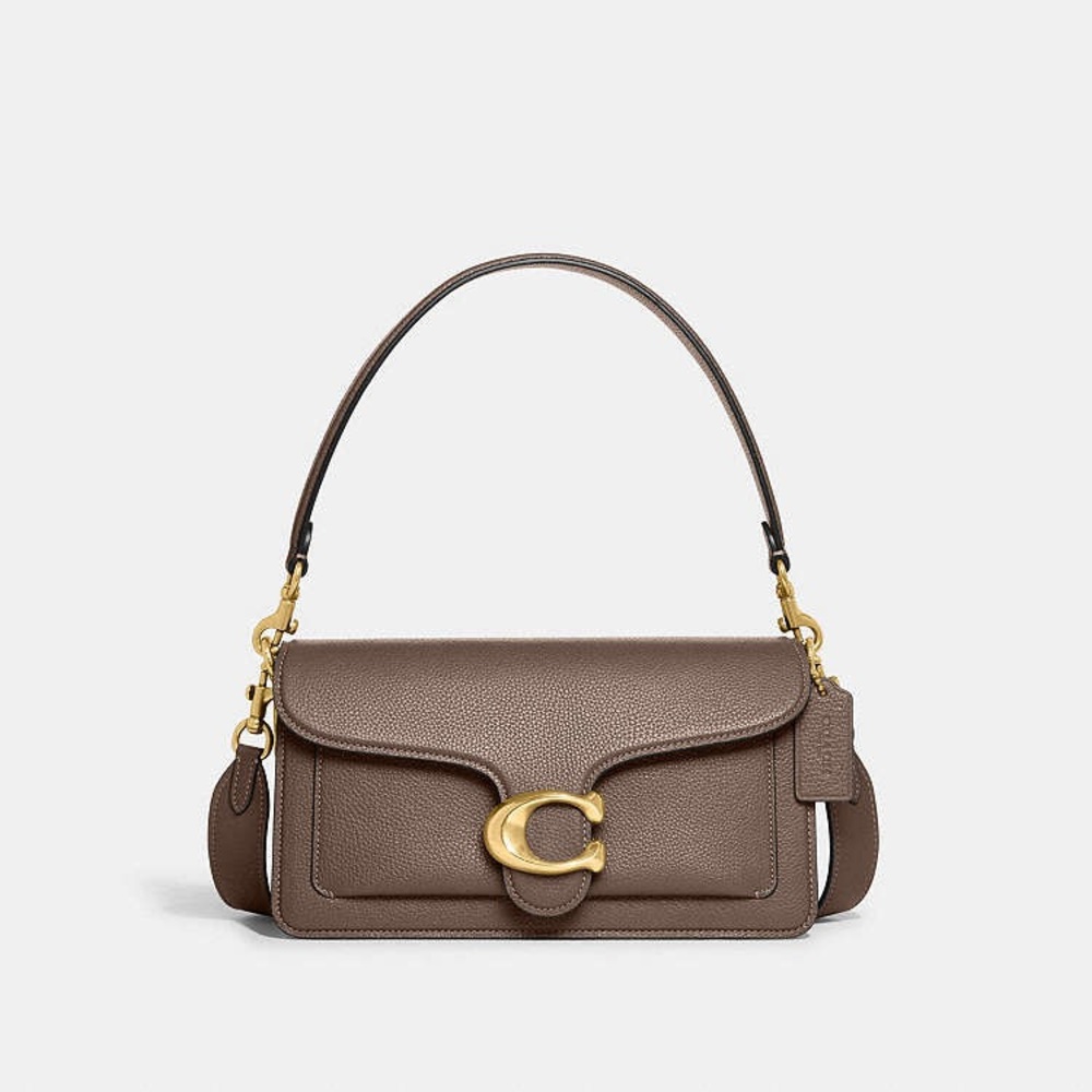 Coach Tabby Shoulder Bag 26 Dark Stone